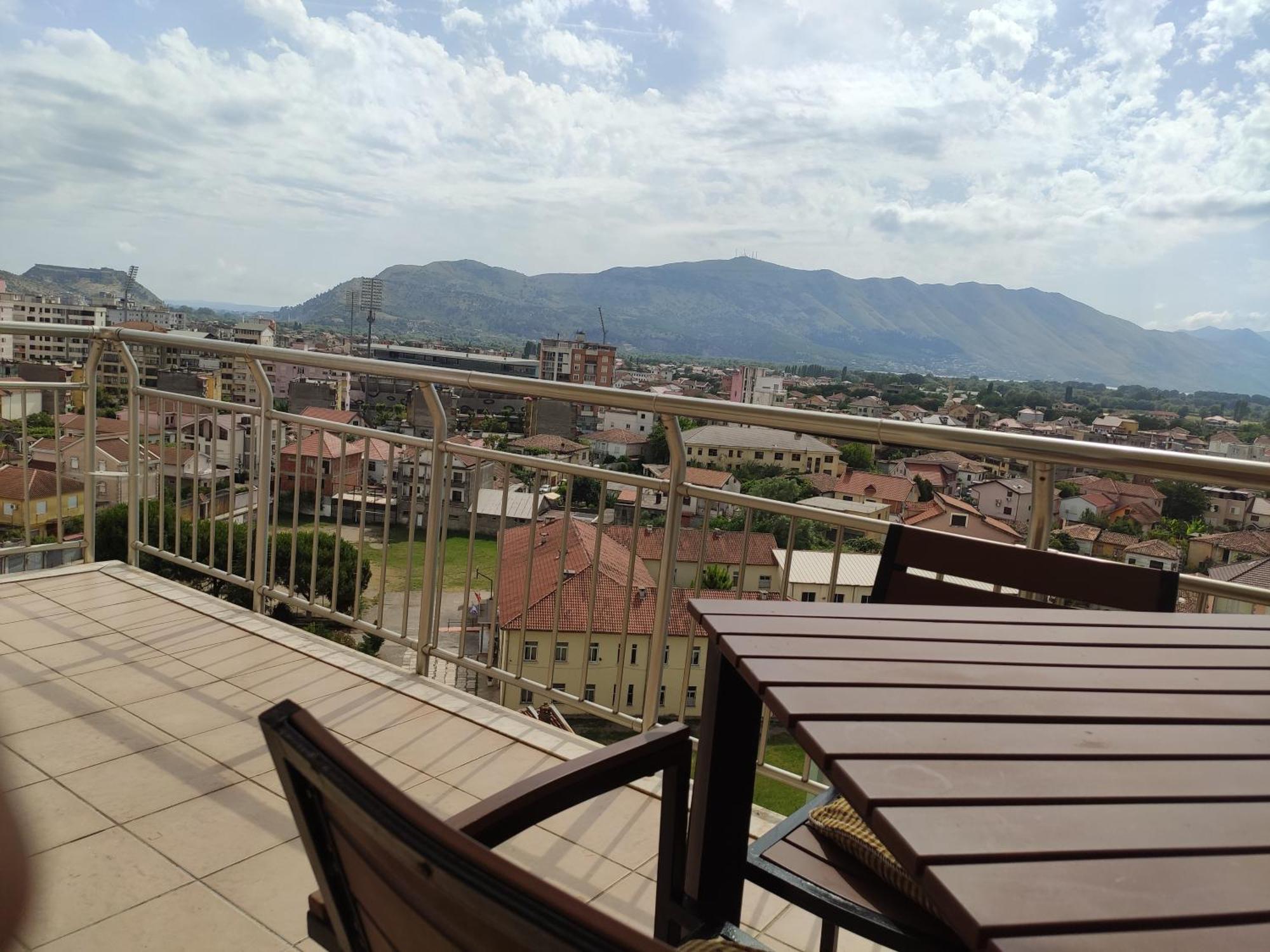 Sunset View Apartment Shkoder Rooftop Εξωτερικό φωτογραφία